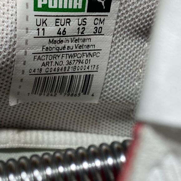 Puma Turin 367794-01 Leather Sneakers •Size 12 - Picture 6 of 7
